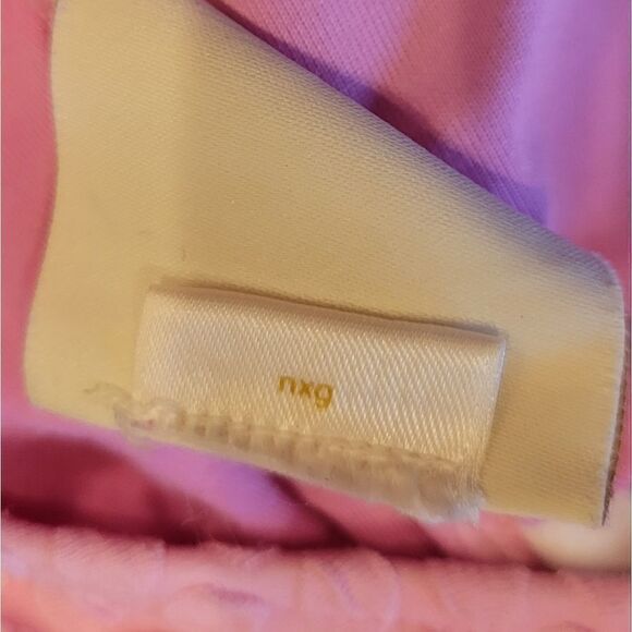 Kate Spade Marina Piccola Textured One Piece Swimsuit Bathing Suit Pink S - Picture 13 of 15